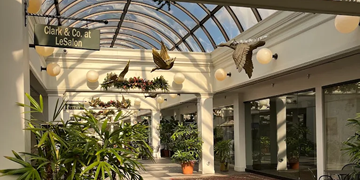 Interior view of Grace's Plaza atrium